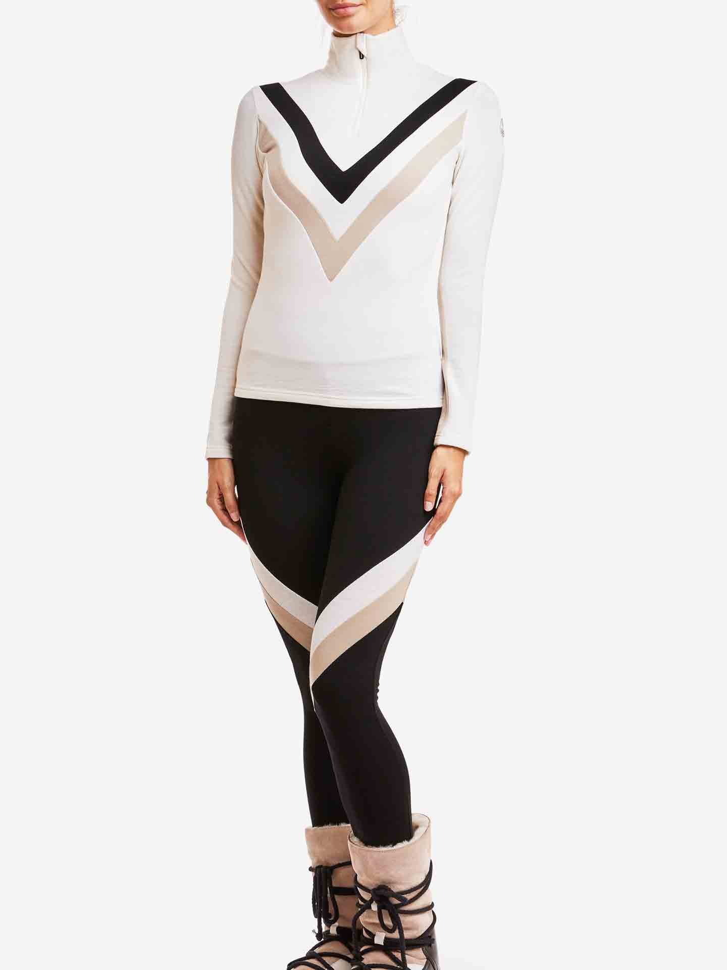 Voss Colblock Leggings Women Black