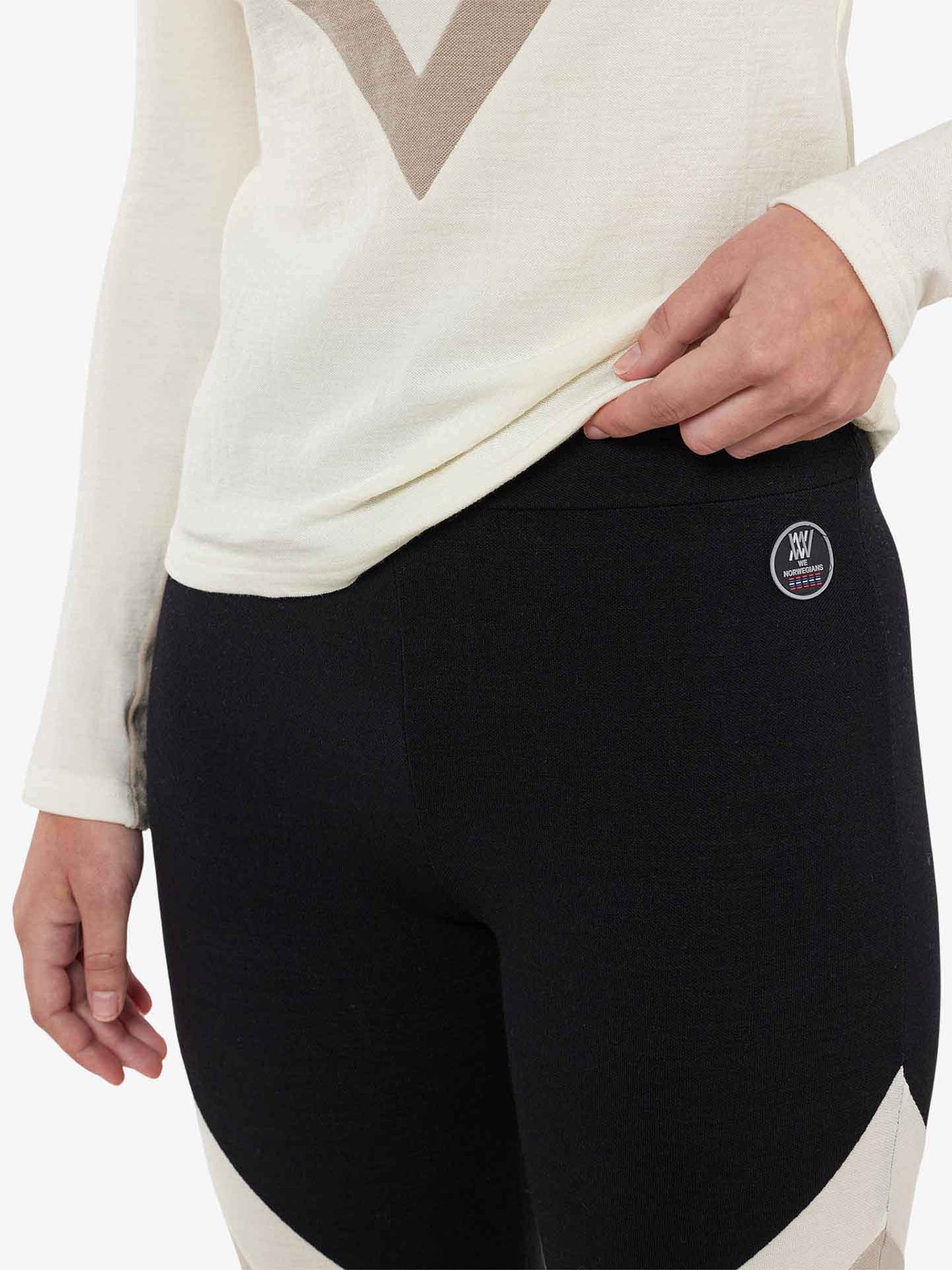 Voss Colblock Leggings Women Black