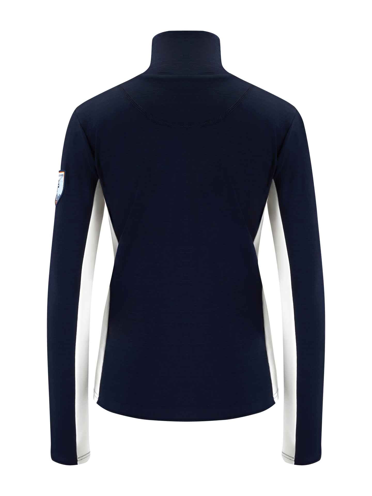 Ski Zip Up Women Flag