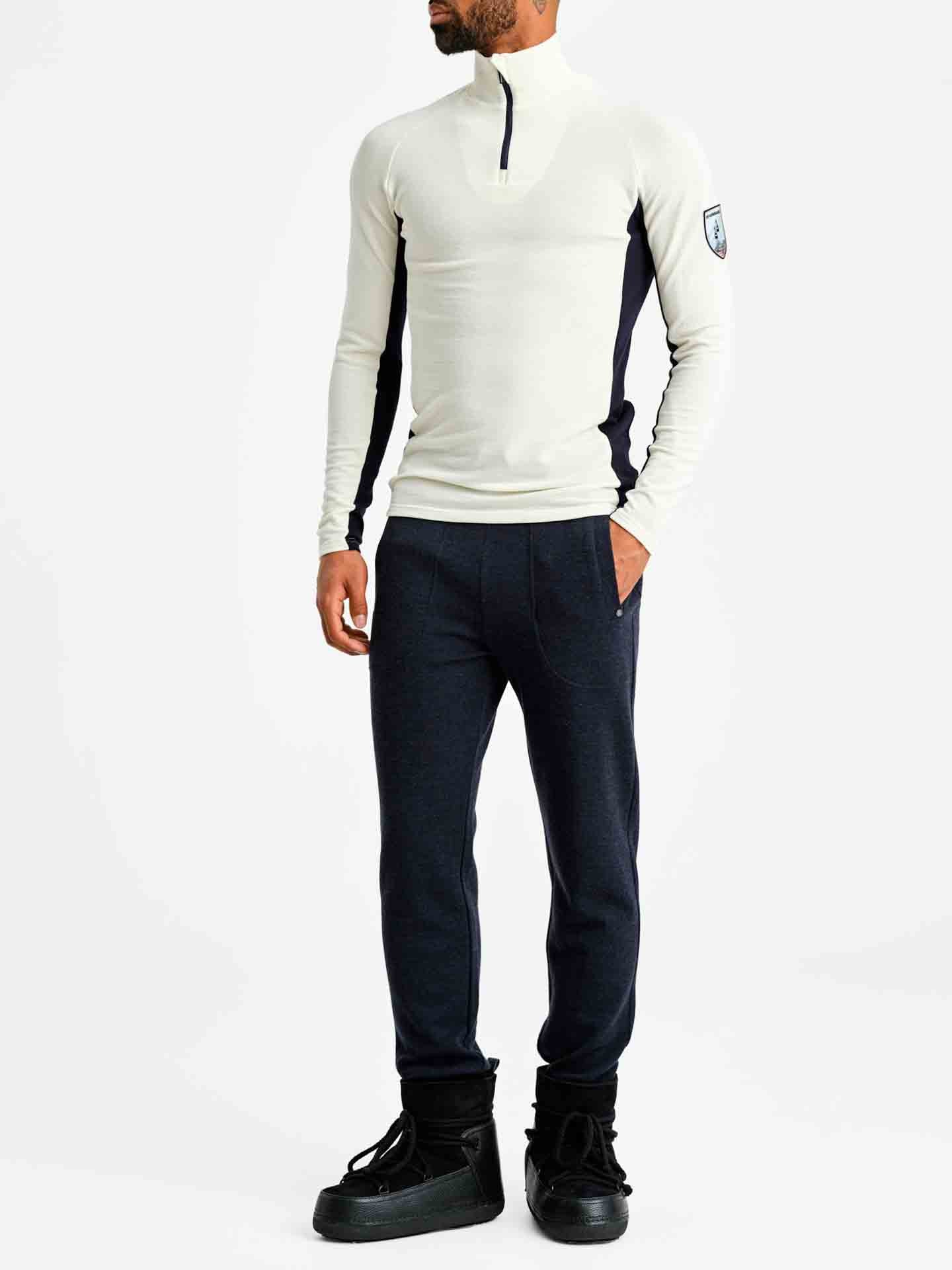Voss Zip Up Men White