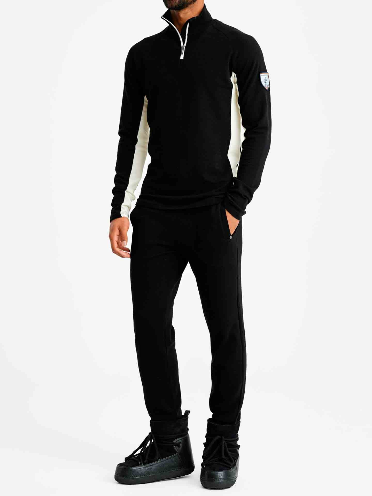 Voss Zip Up Men Black