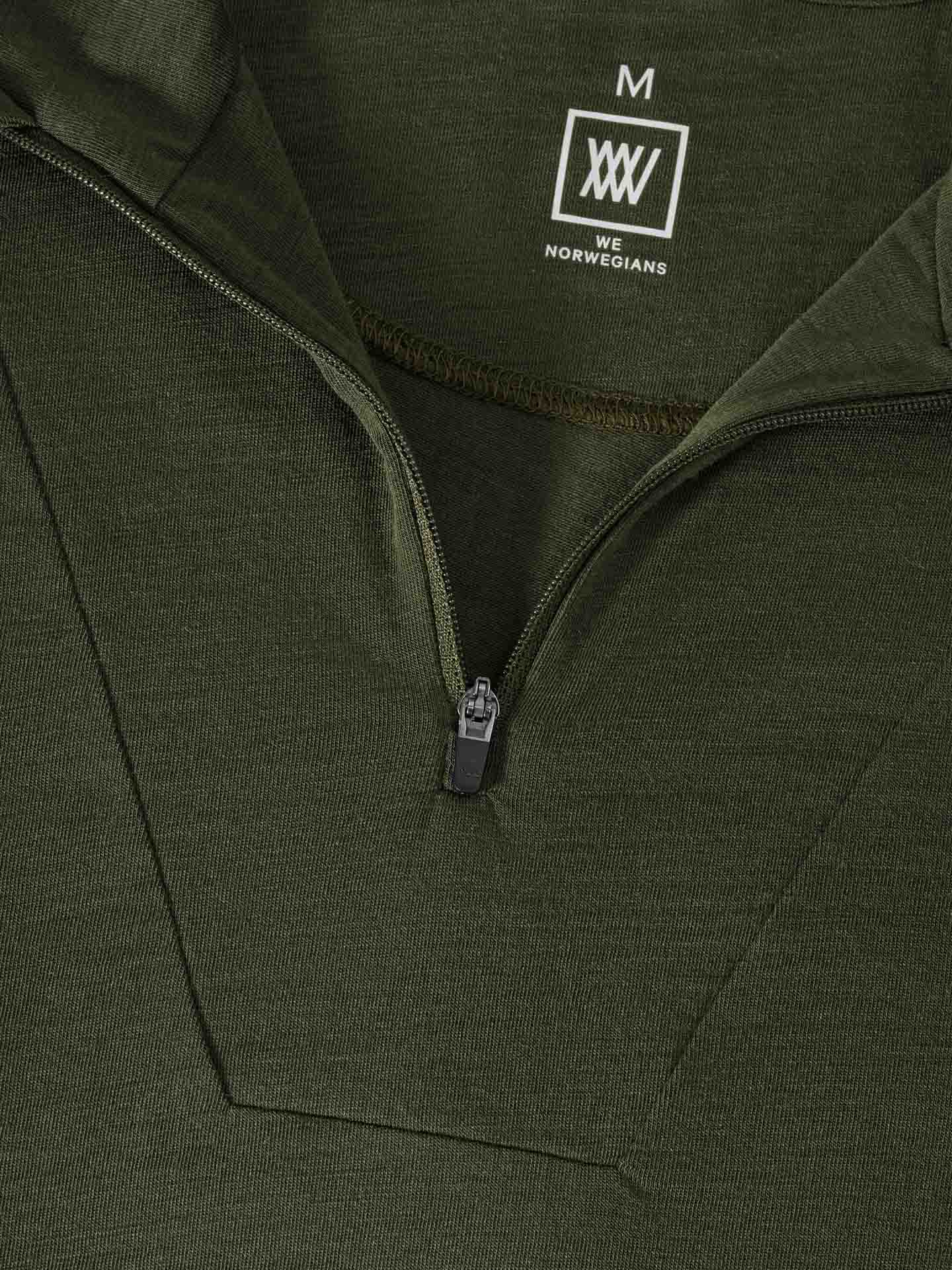 Snø Zip Up Men Dark Green