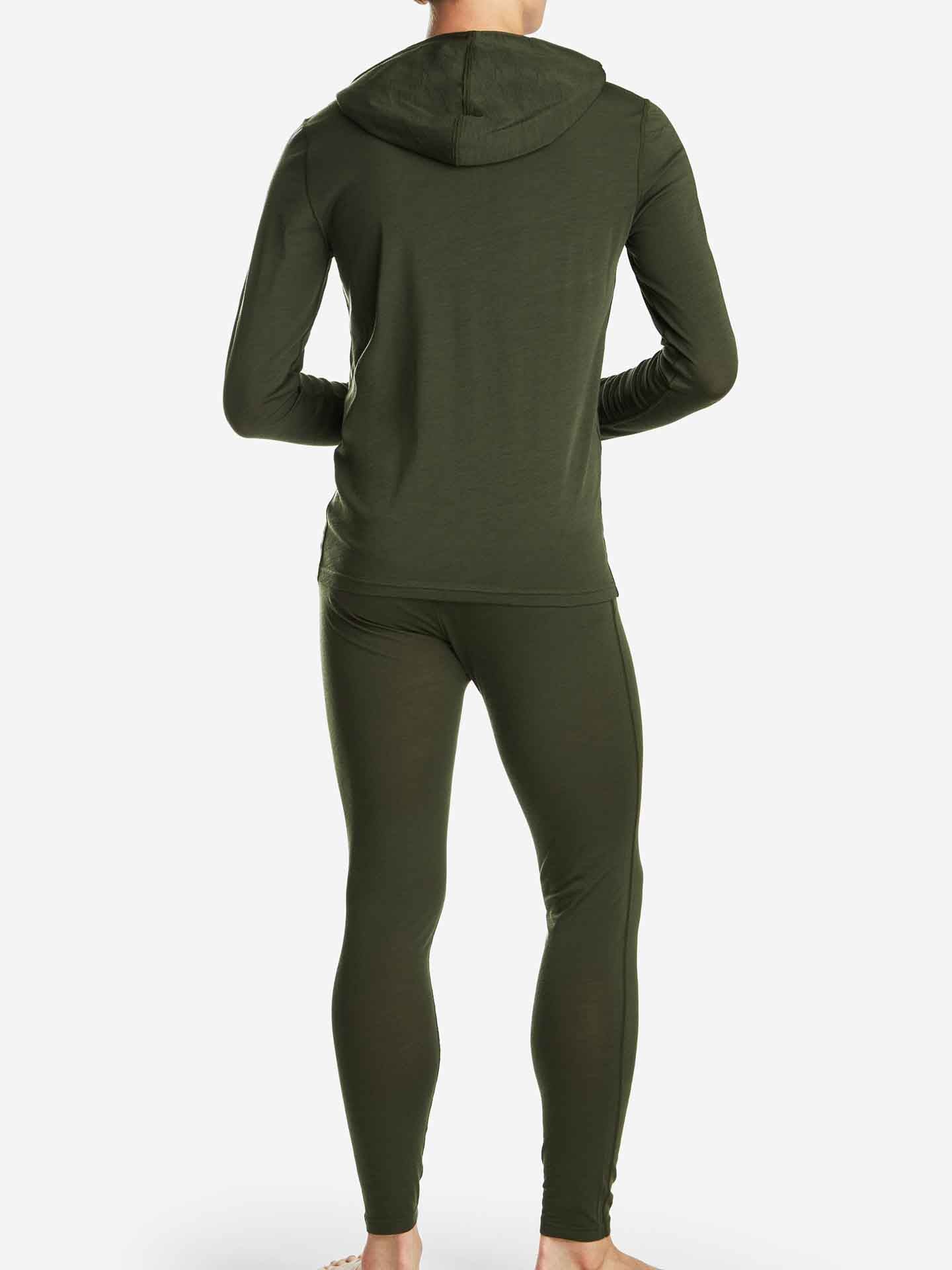 Snø Long Johns Men Dark Green