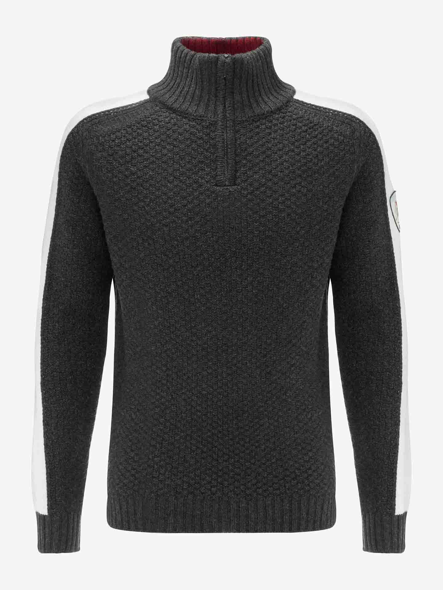 Trysil Zip Up Men Charcoal