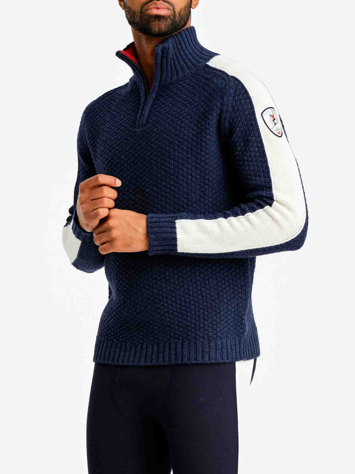 Trysil Zip Up Men Navy Blue