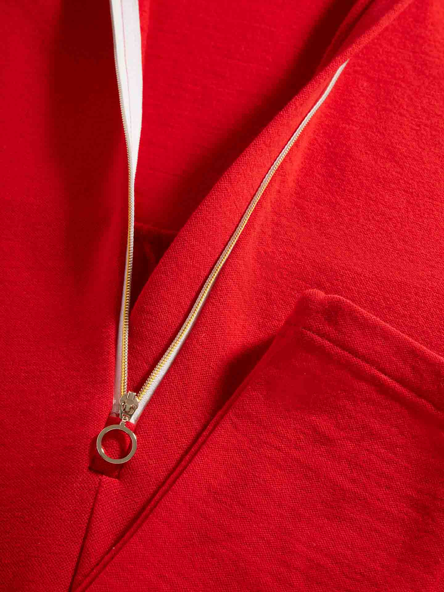 Ski Jumpsuit Women Red