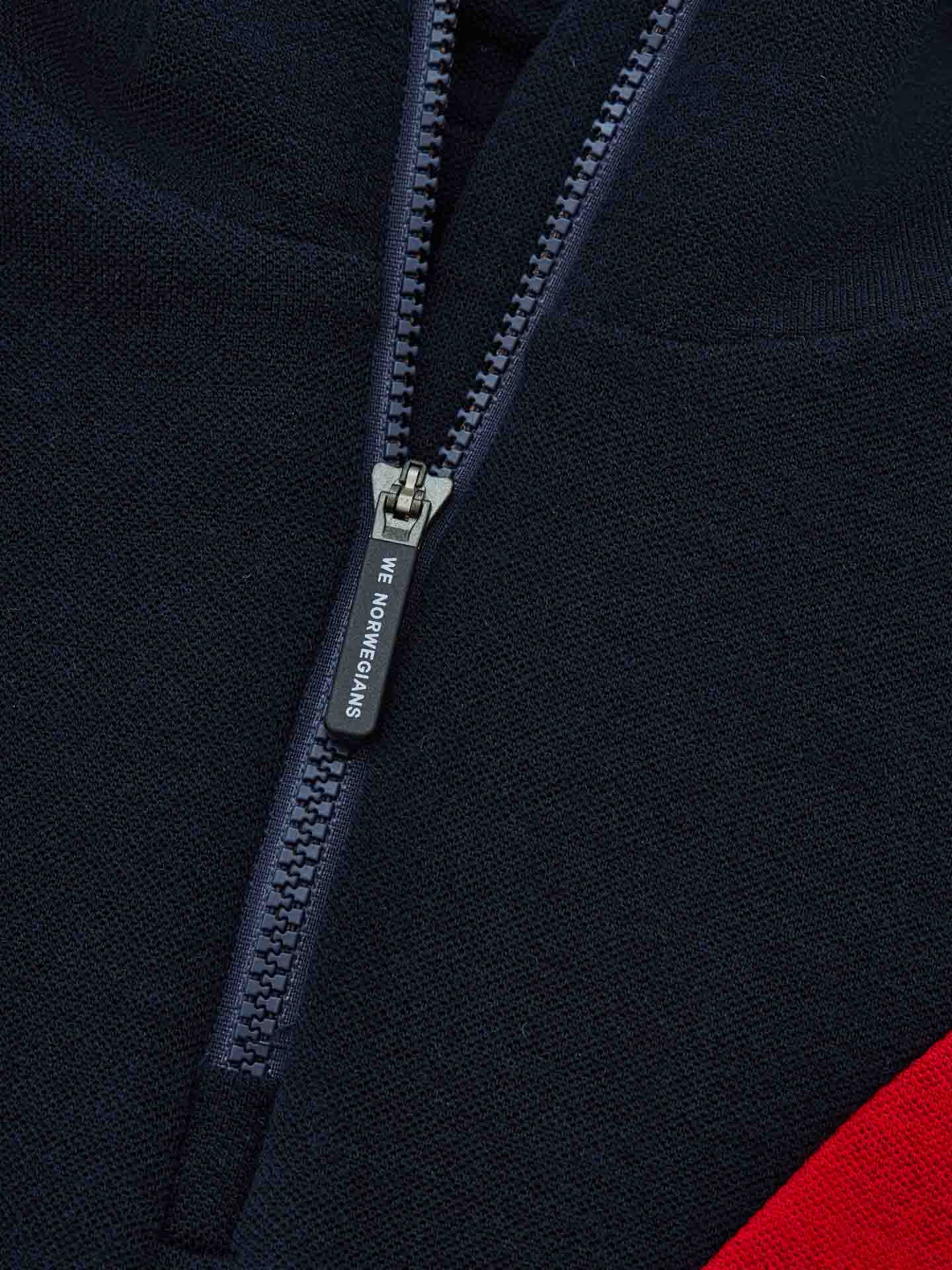 Voss Chevron Zip Up Women Flag