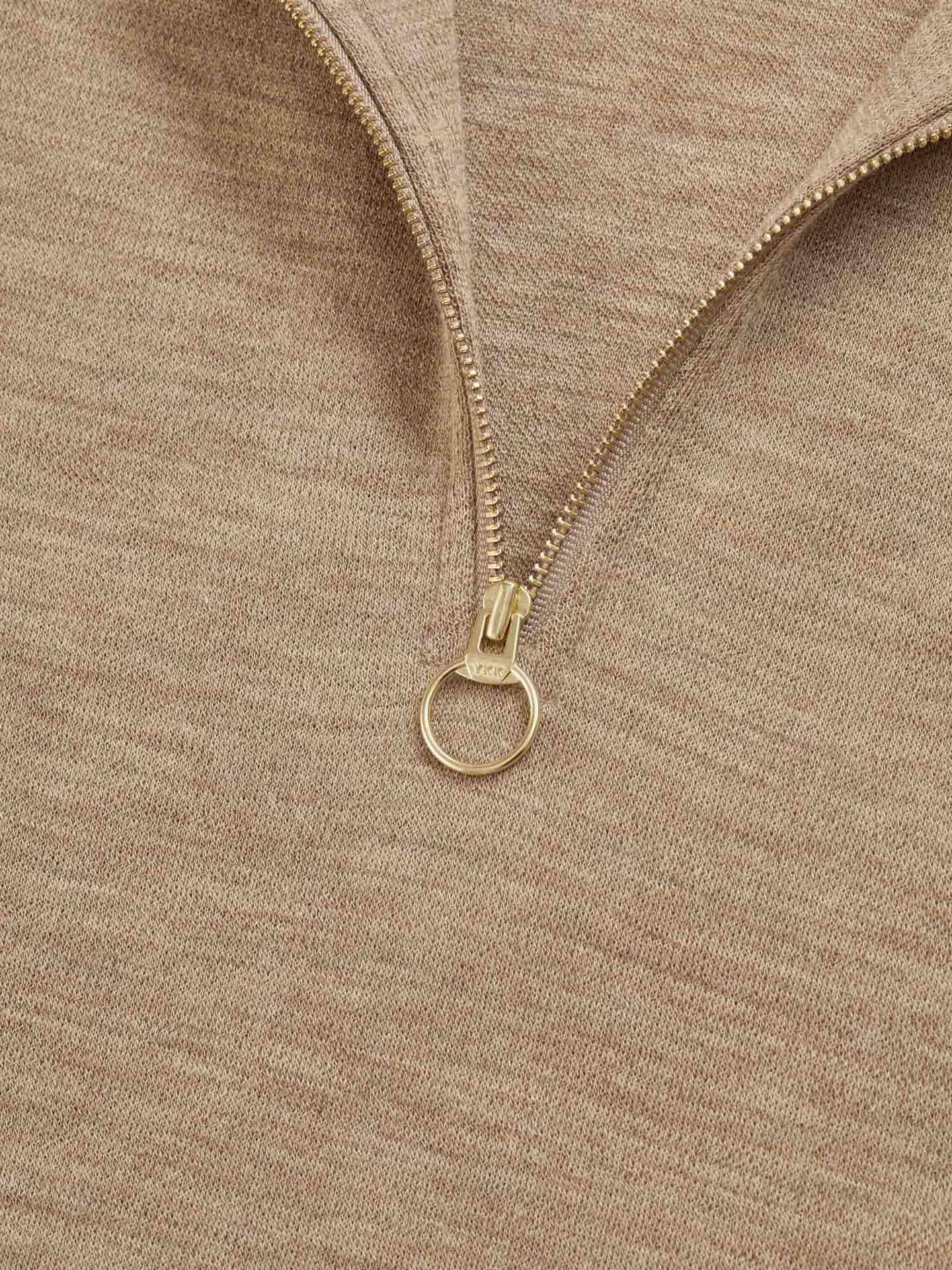 Tind Zip Up Women Camel