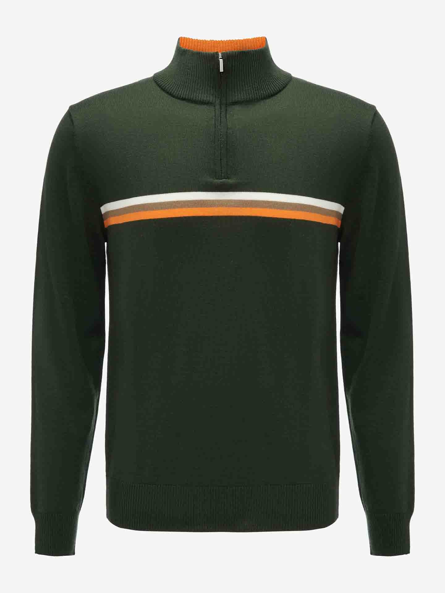 Skilover Zip Up Men Olive Green