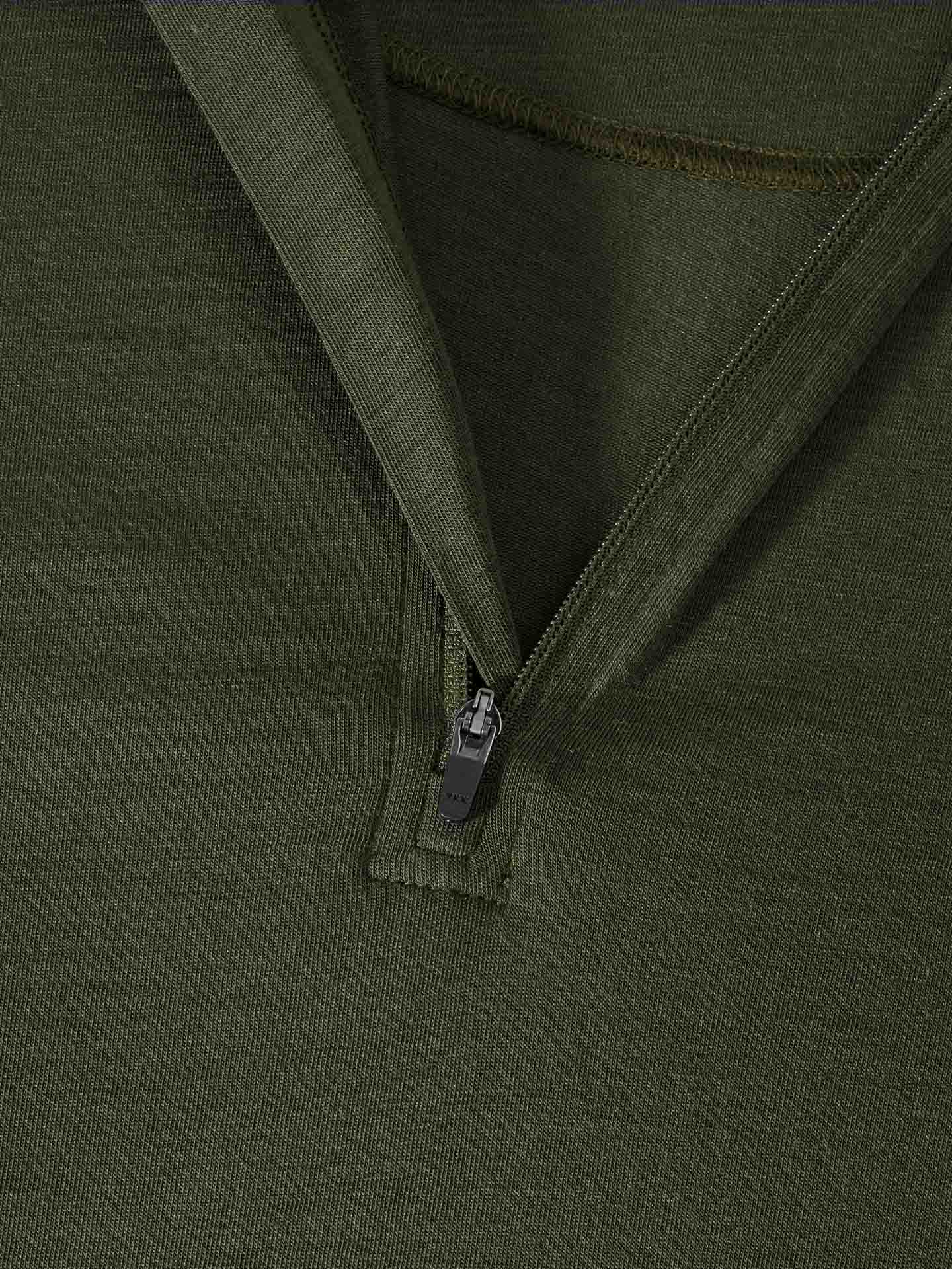 Snø Hoodie Men Dark Green