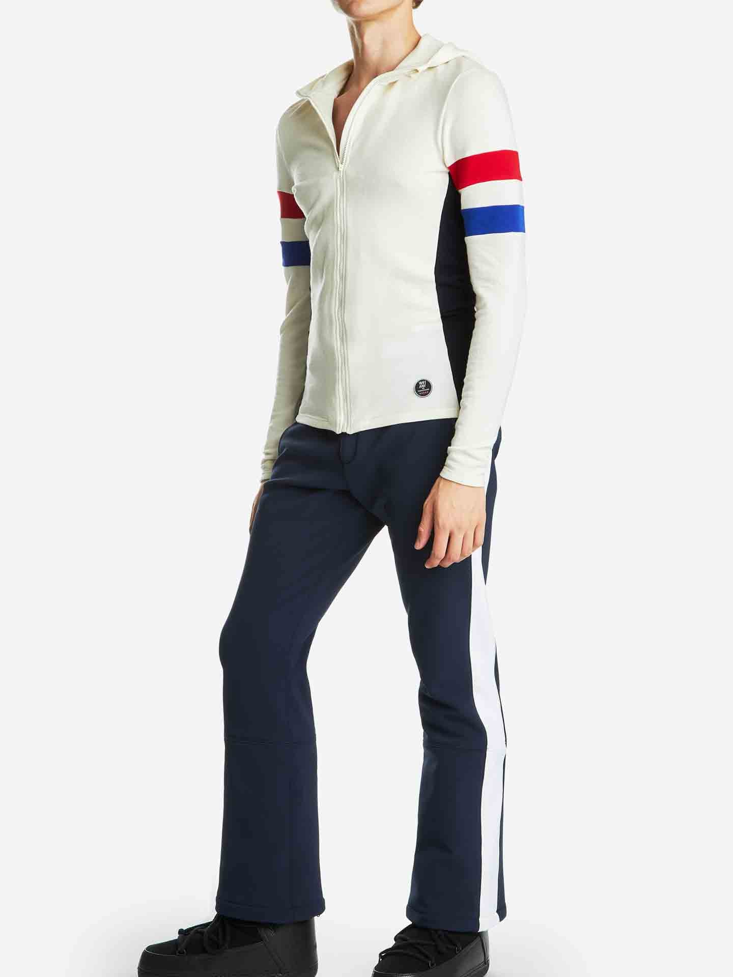 Ski Hoodie Men White