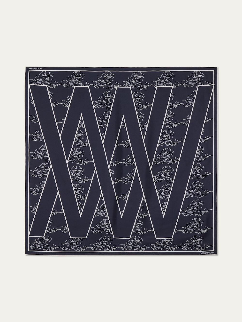 Wavy Silk Scarf