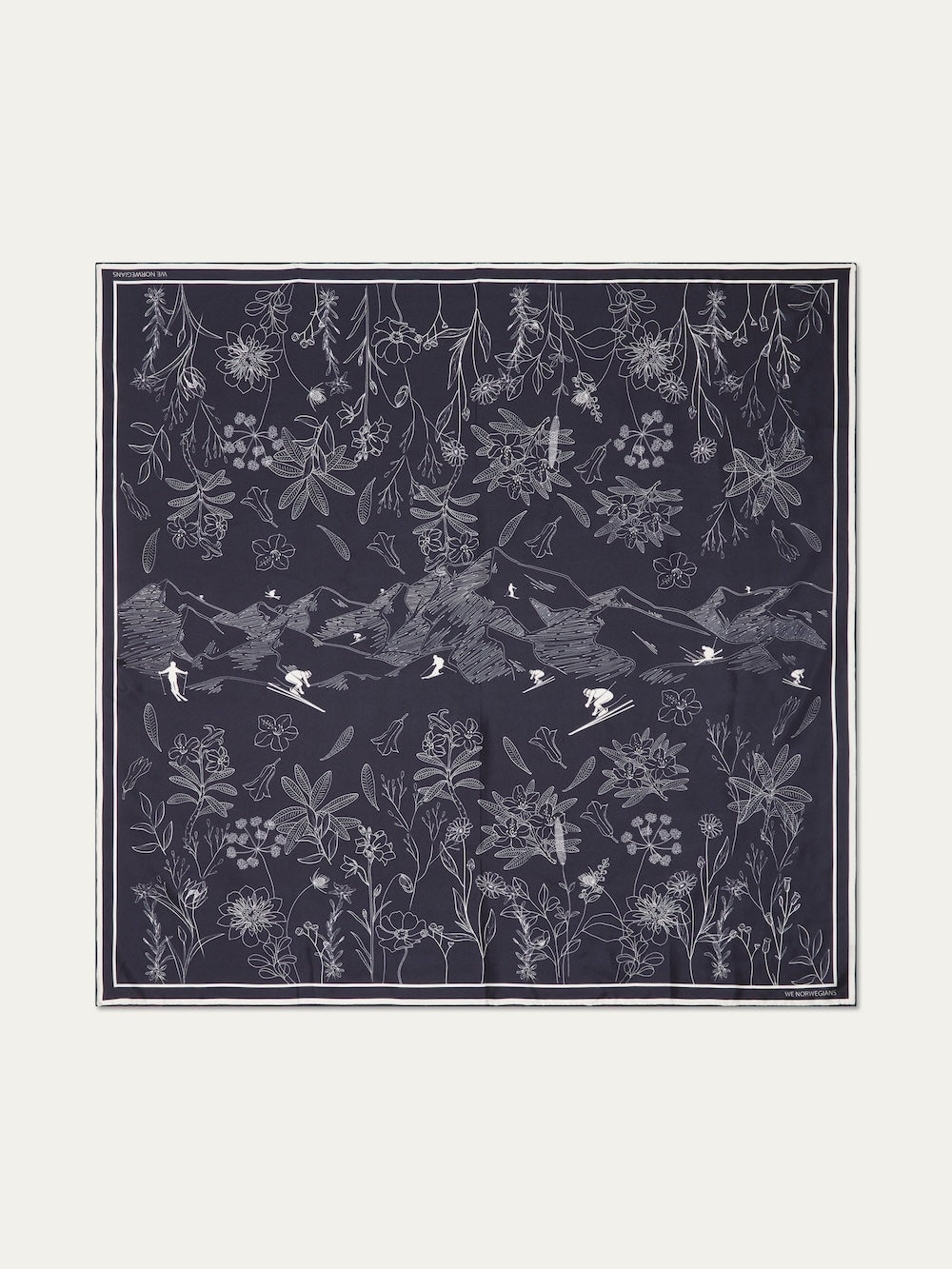 Alps Silk Scarf