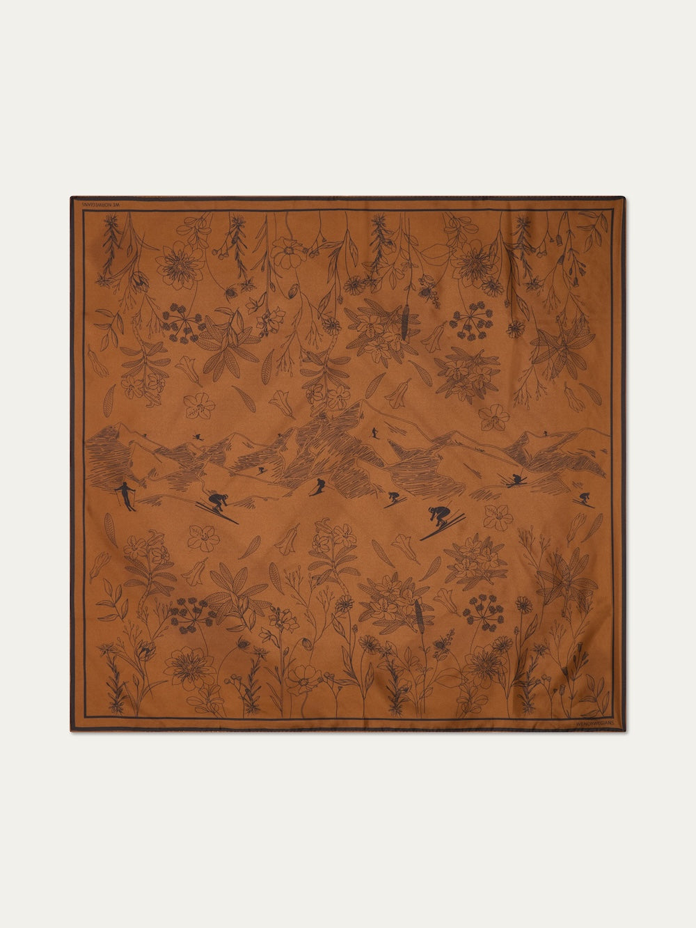 Alps Silk Scarf