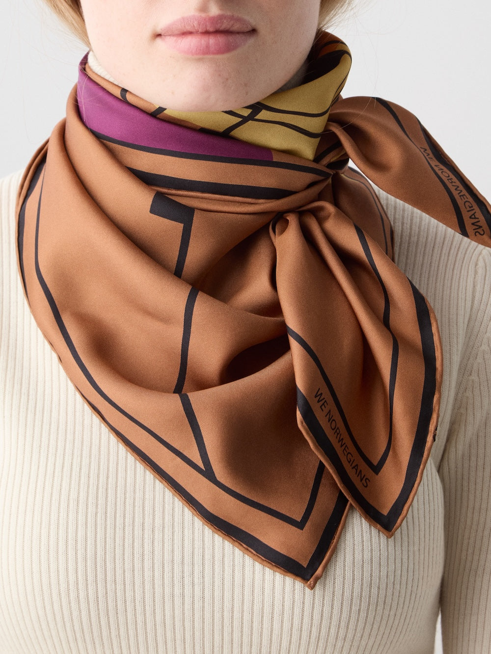 Afterski Silk Scarf