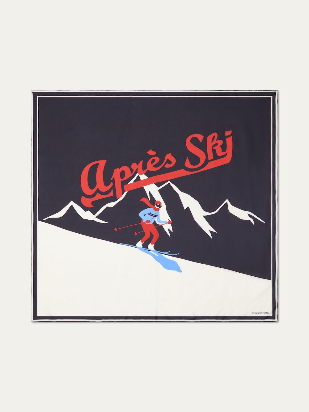 Afterski Silk Scarf