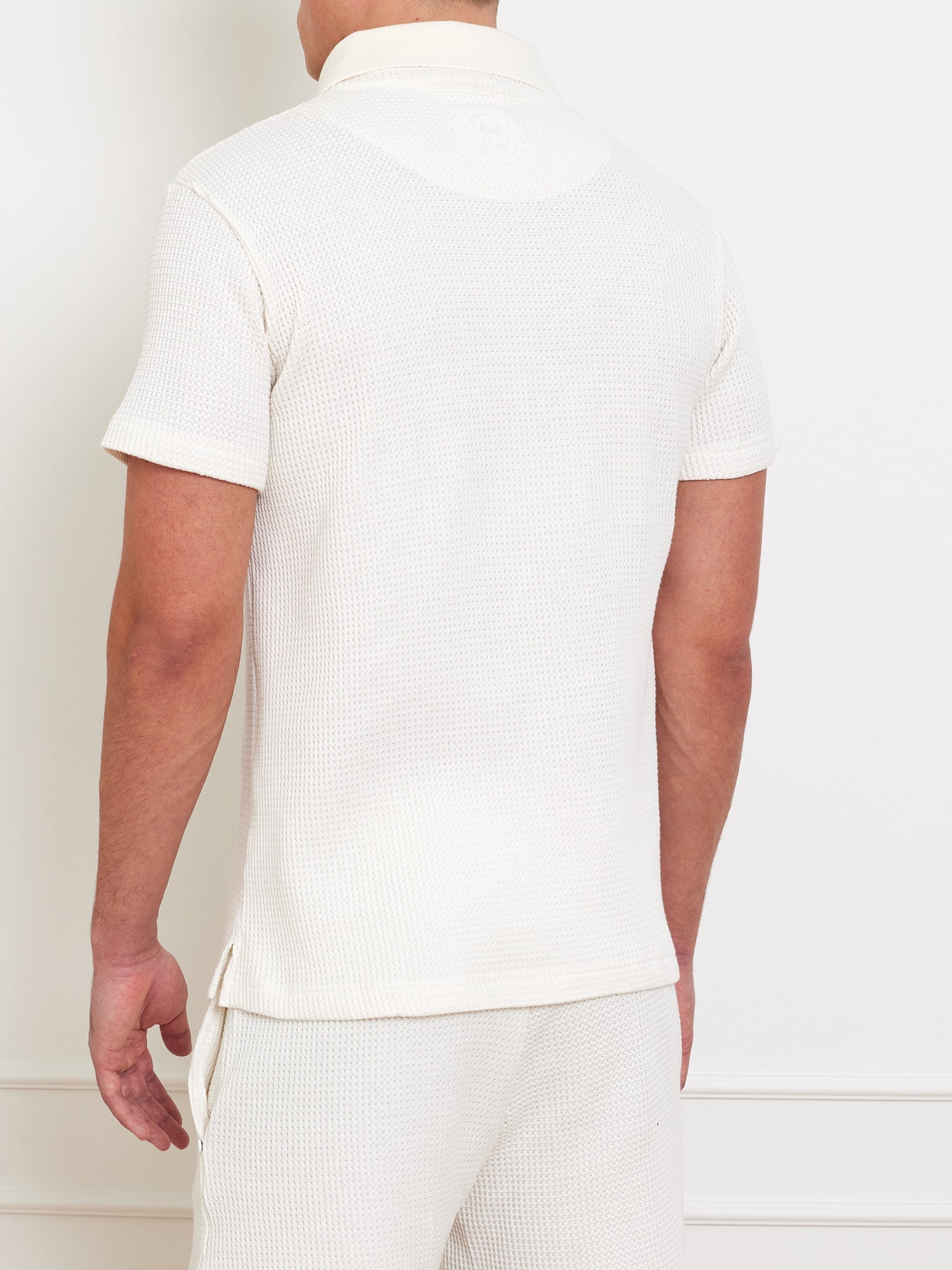 Waffle Polo Men