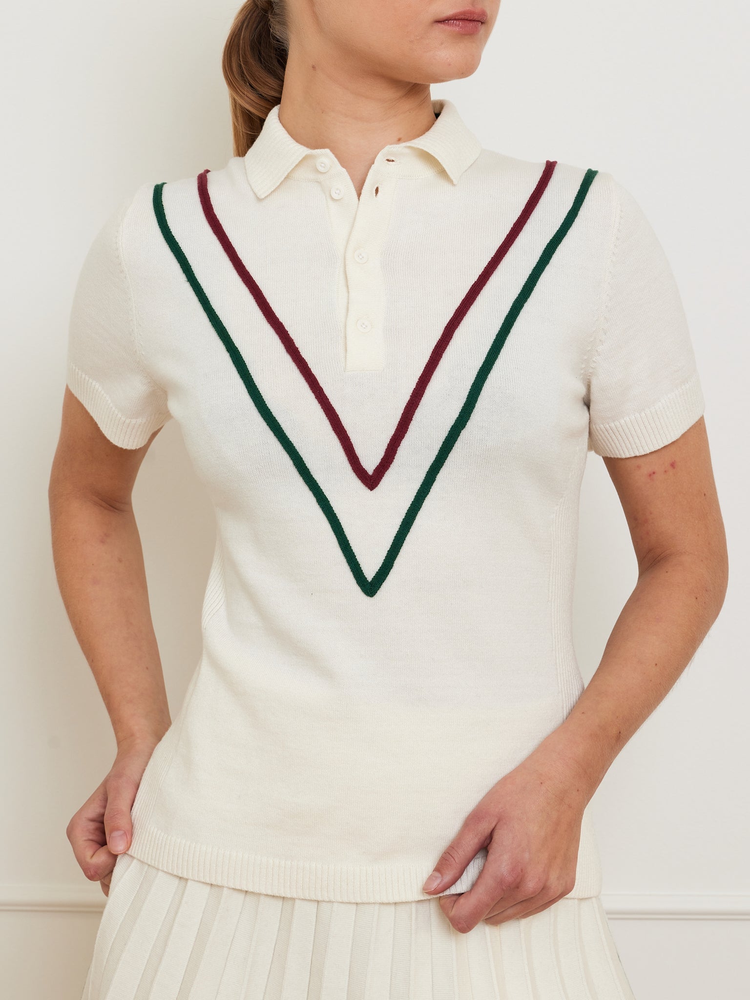 Team Chevron Polo Women