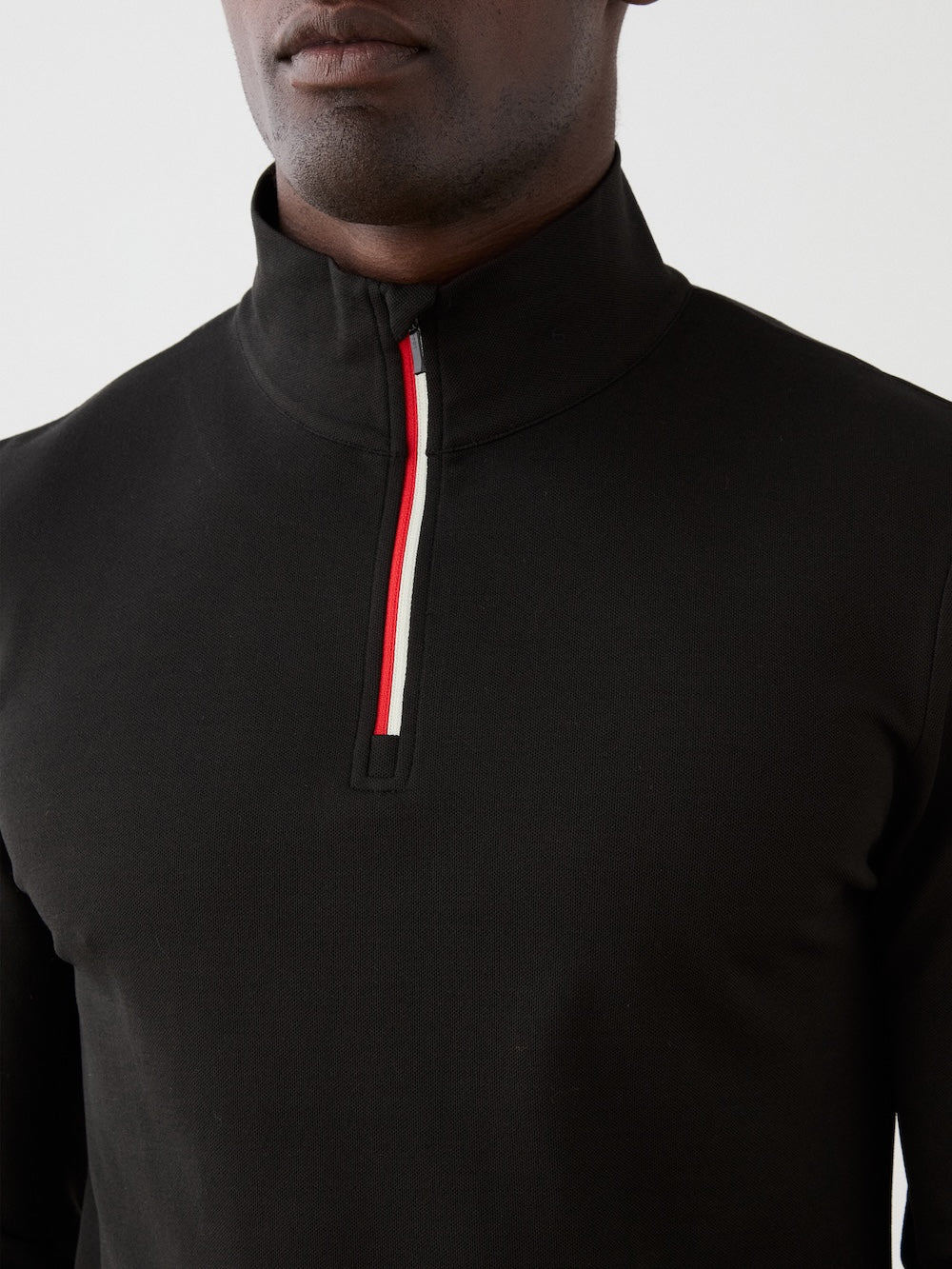 Moore ZipUp Solid Men in Black, alternate view 3