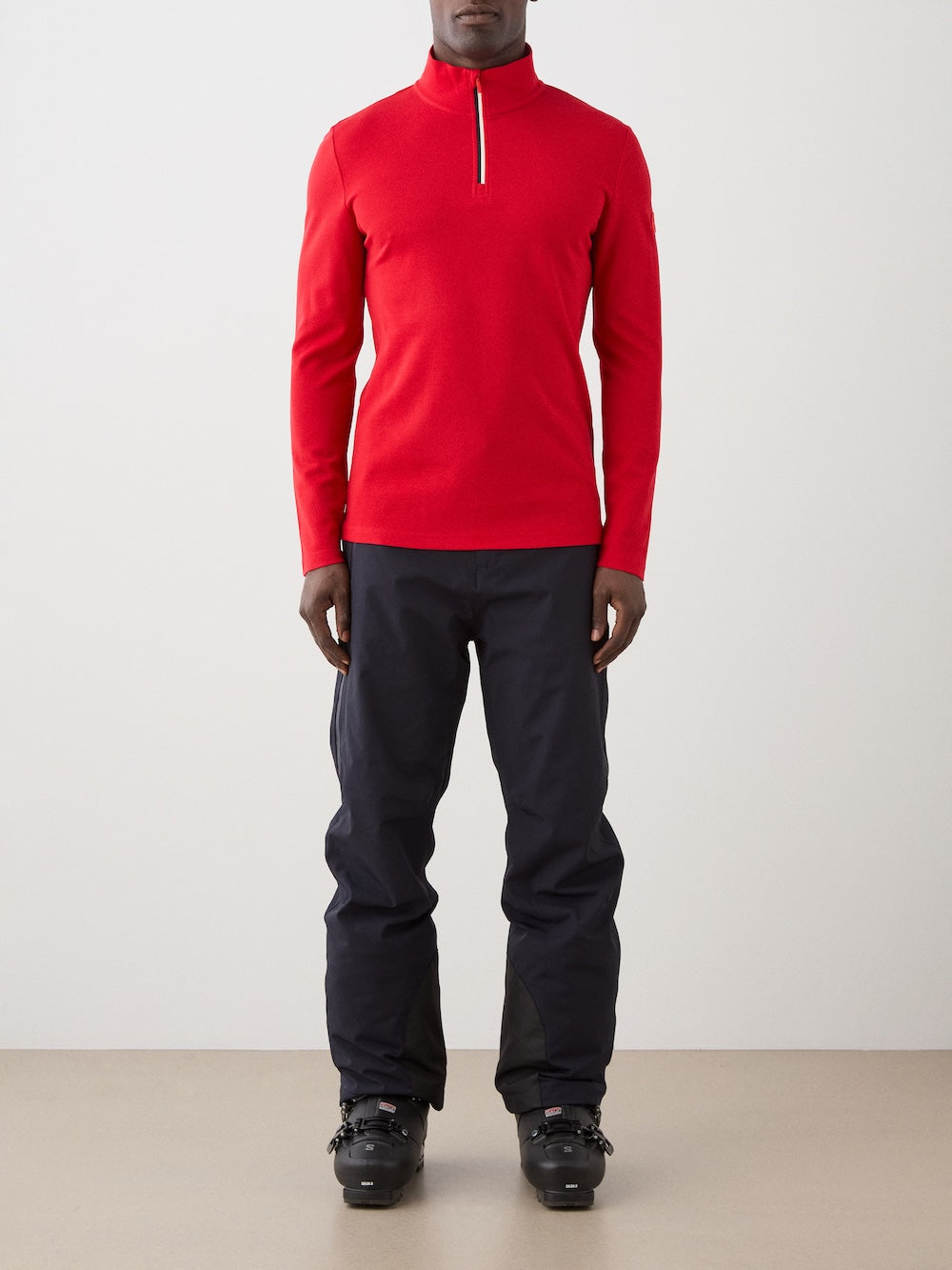 Moore ZipUp Solid Men in Red, alternate view 2