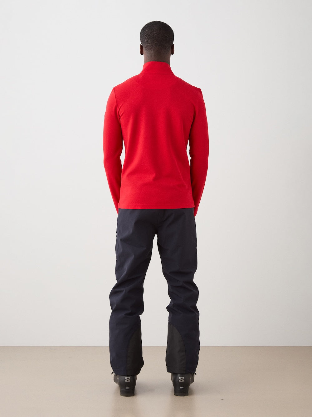 Moore ZipUp Solid Men in Red, alternate view 3