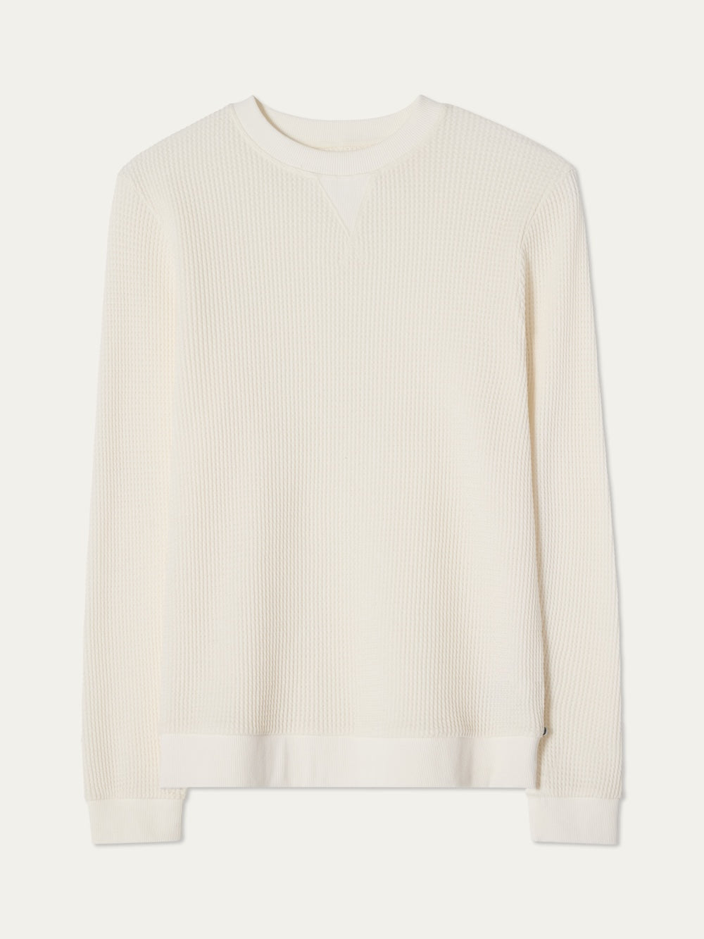 Waffle Crewneck Men