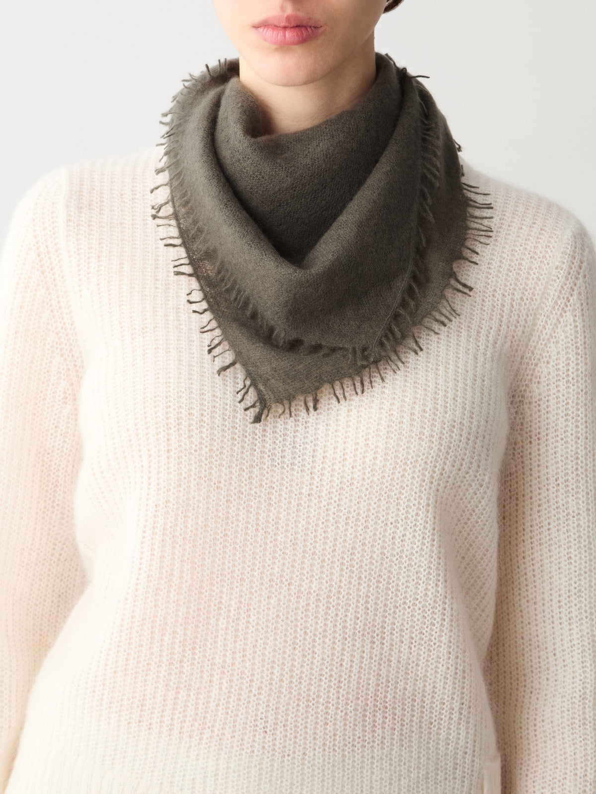 Monogram Cashmere Scarf