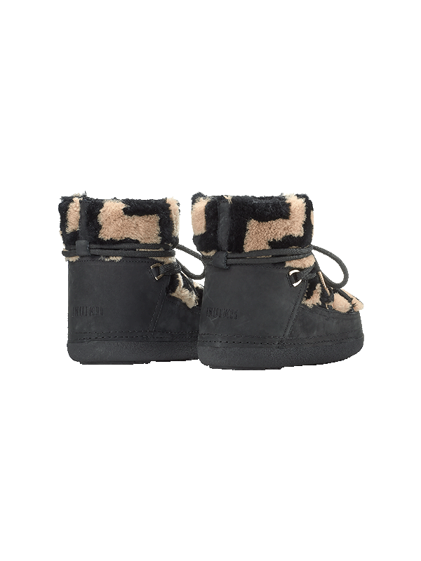 INUIKII Shearling ZigZag Brown