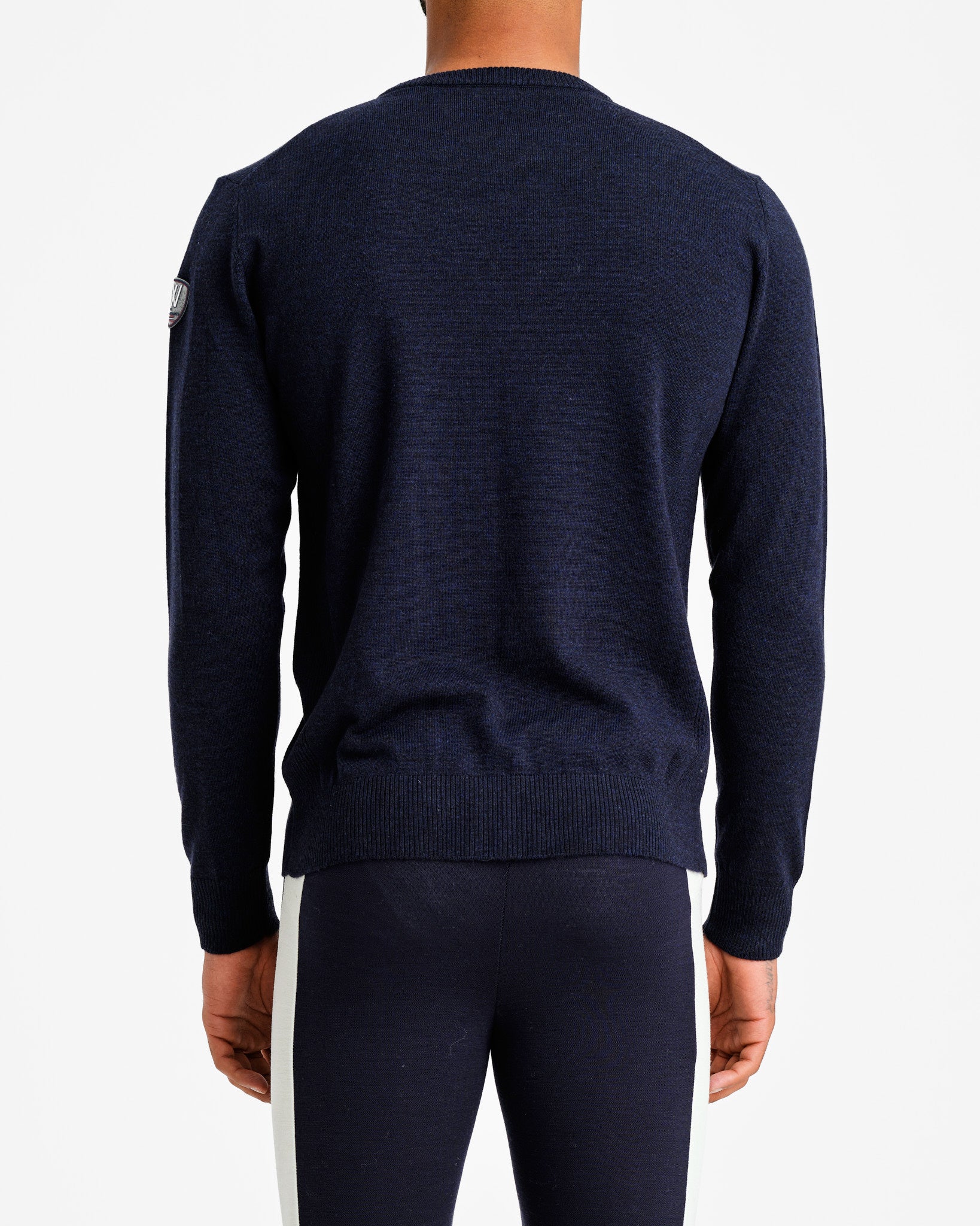 Signature Crewneck Men Navy blue