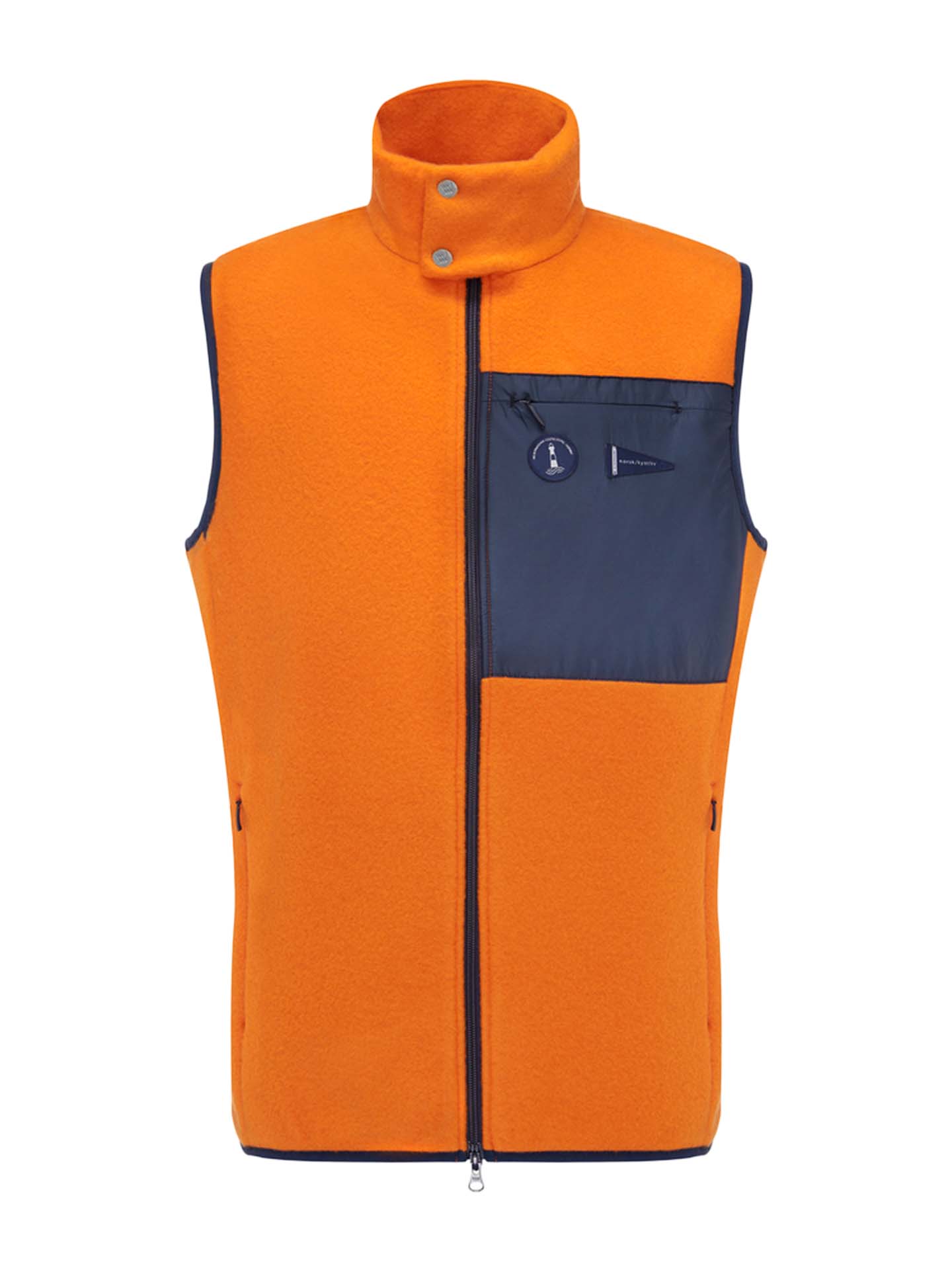 Faerder Vest Men Orange