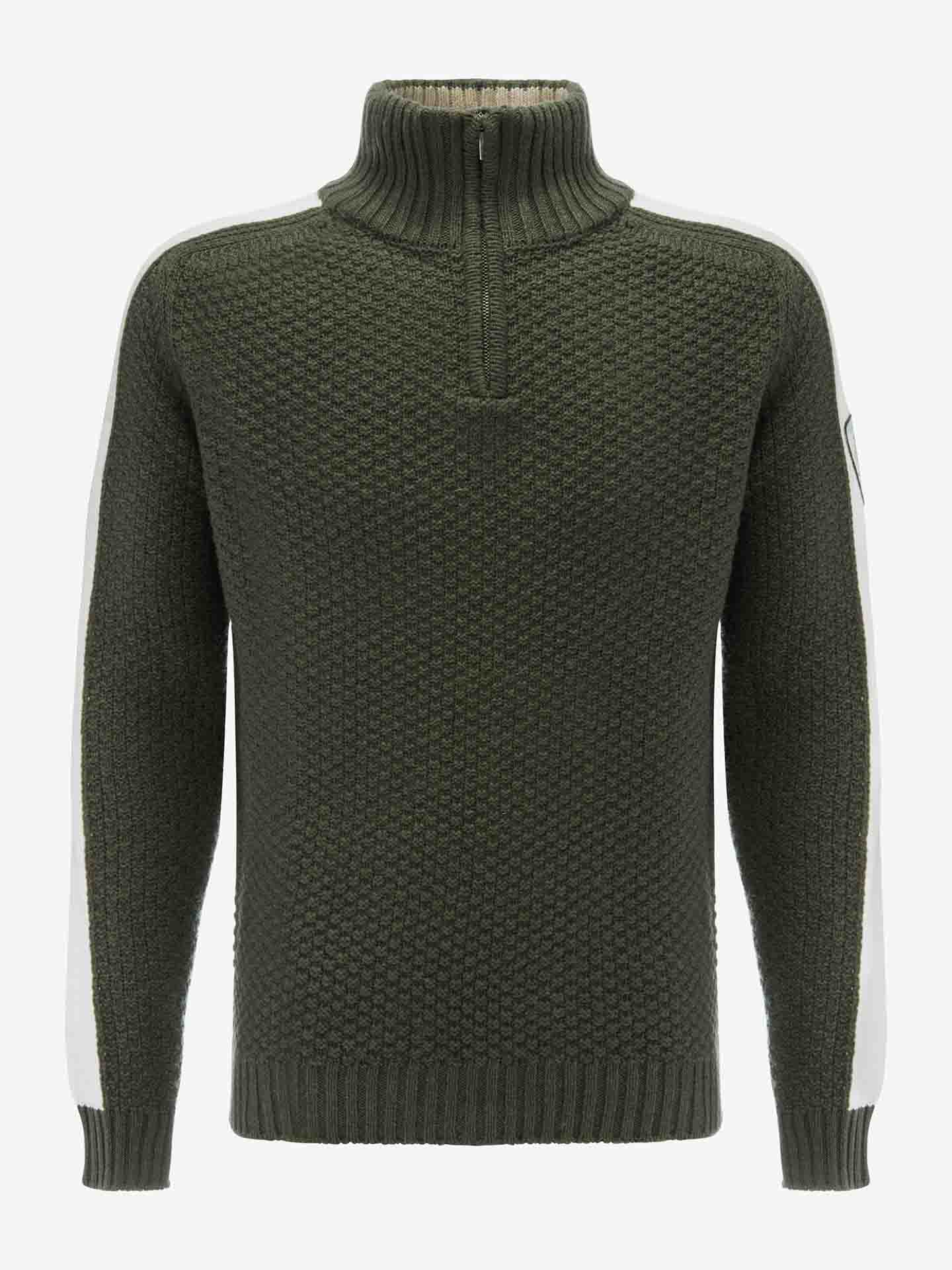 Trysil Zip Up Men Olive Green