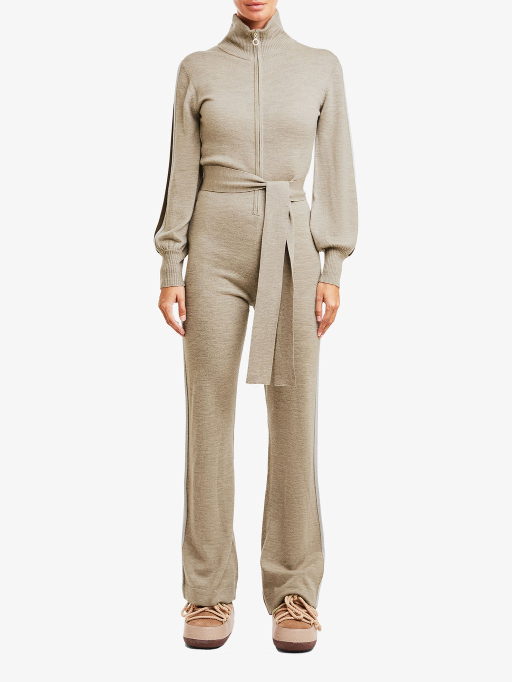 Geilo Jumpsuit Women Beige