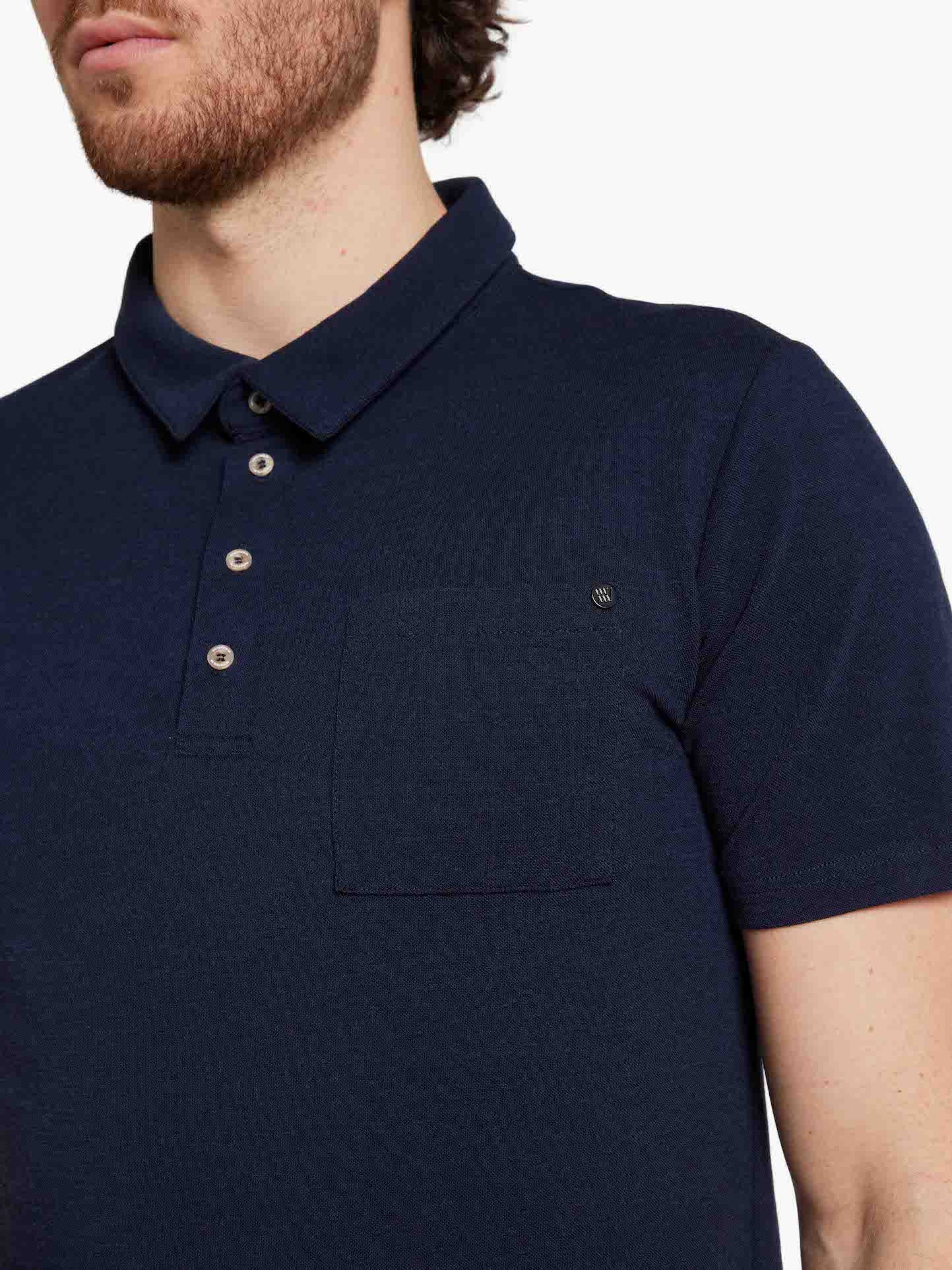 Lindesnes Polo Men Navy Blue