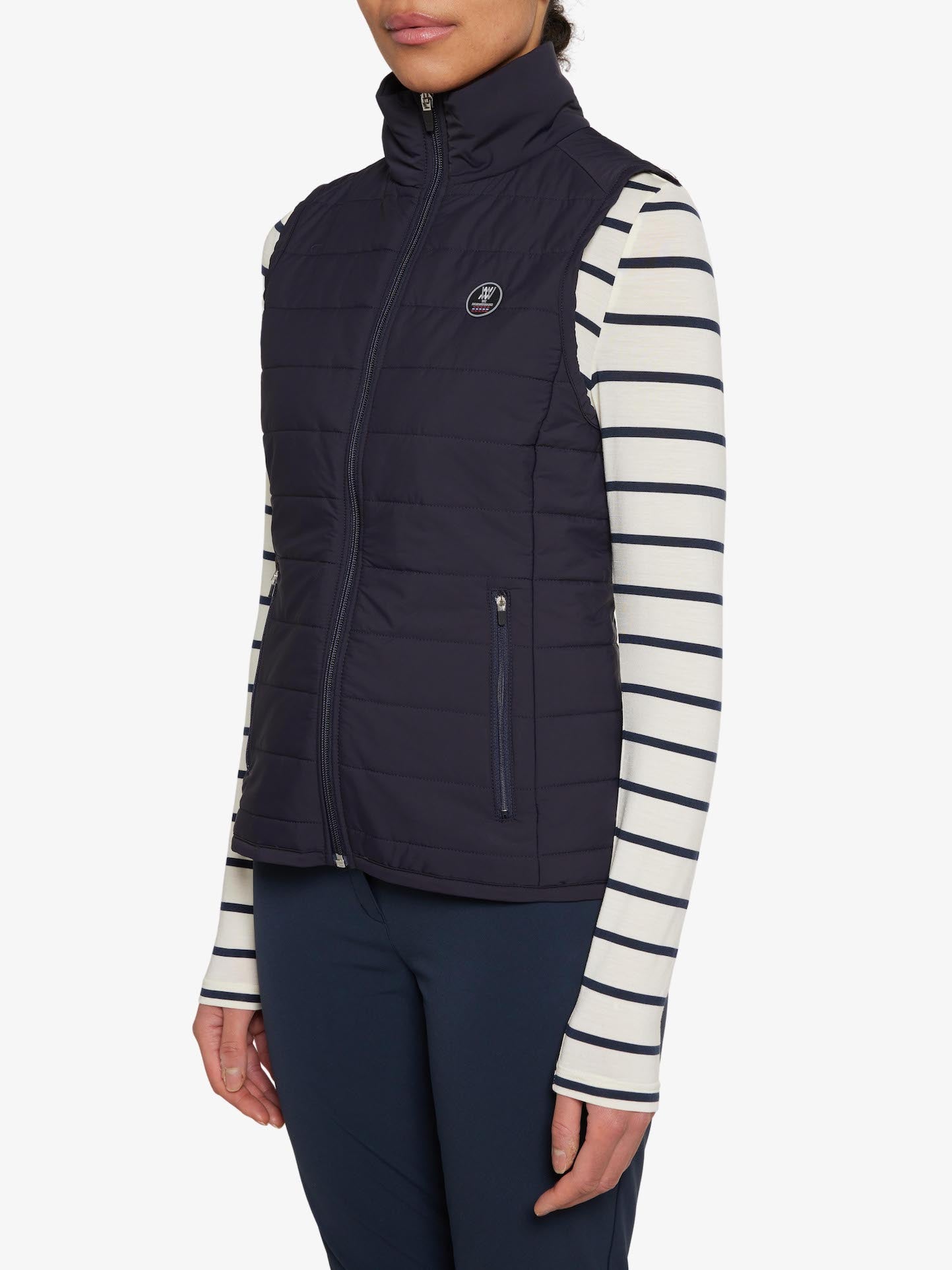 Lyderhorn Vest Women Navy Blue