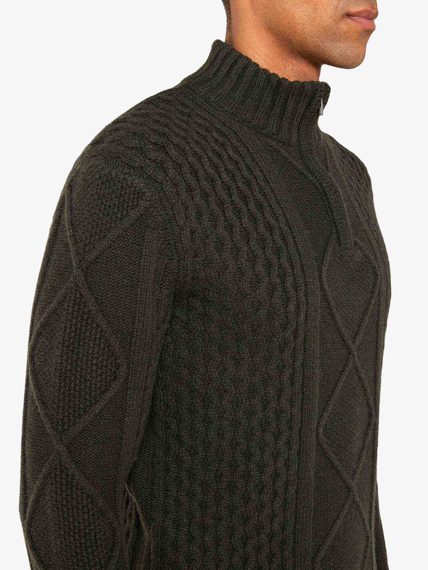 Geilo Cableknit 1/4-Zip Men