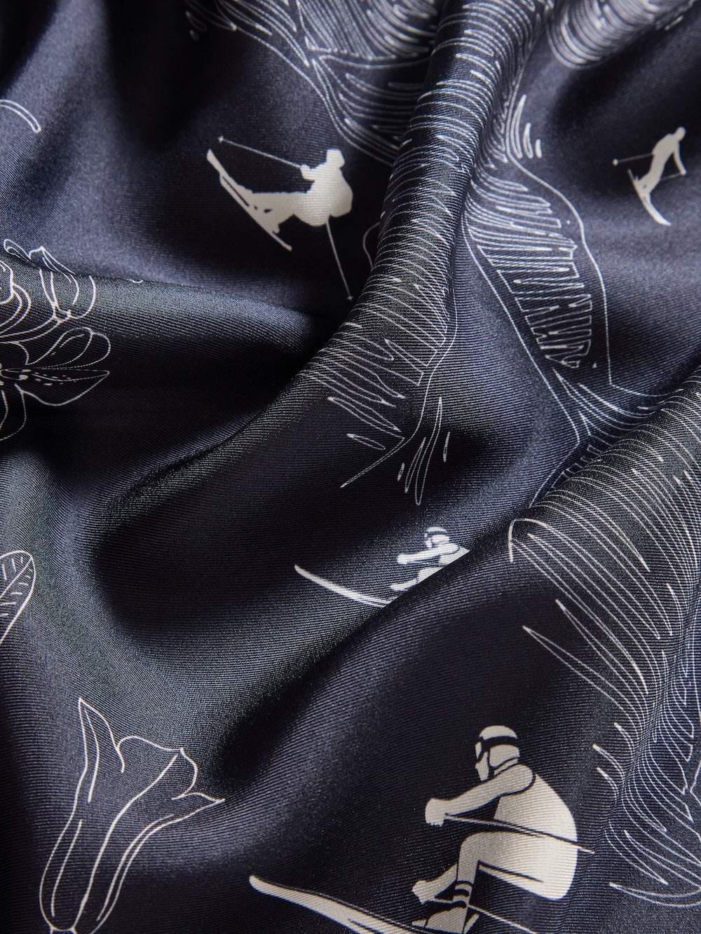 Alps Silk Scarf