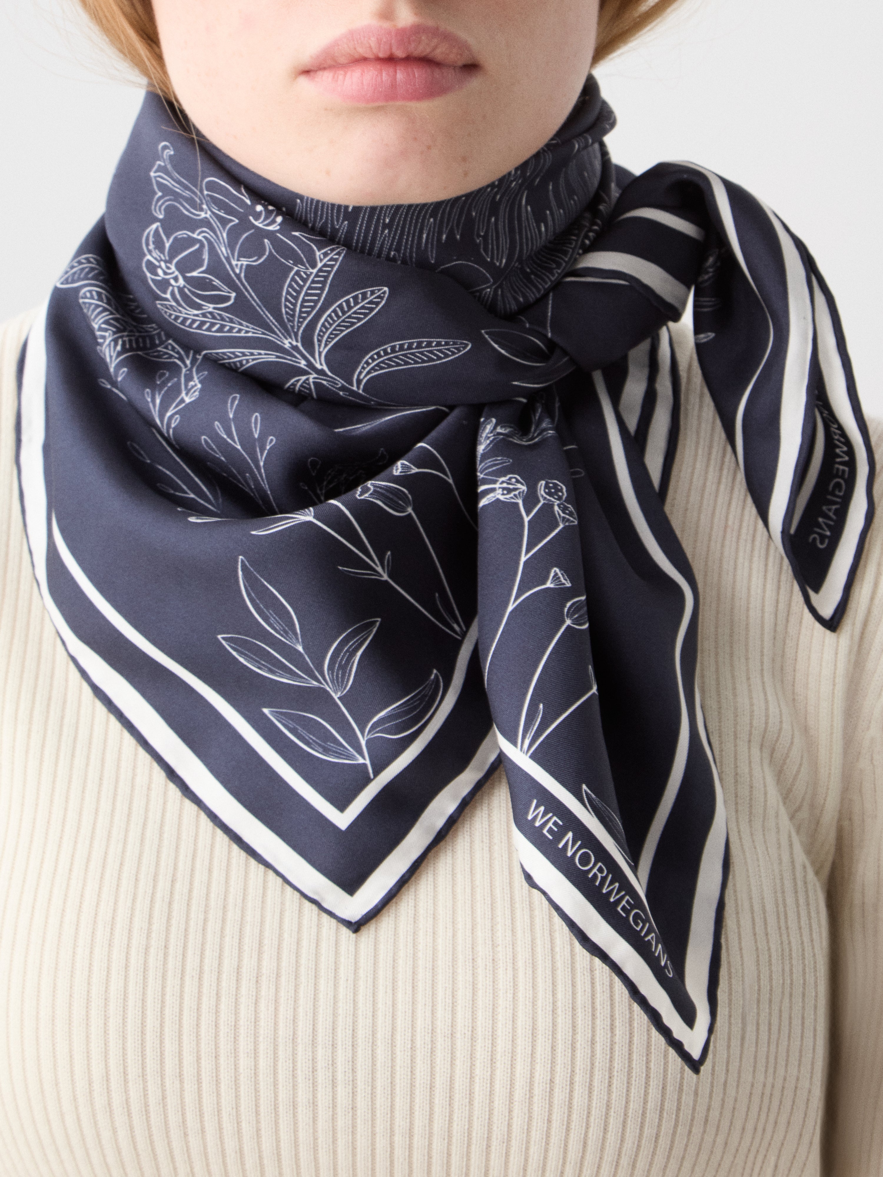 Alps Silk Scarf
