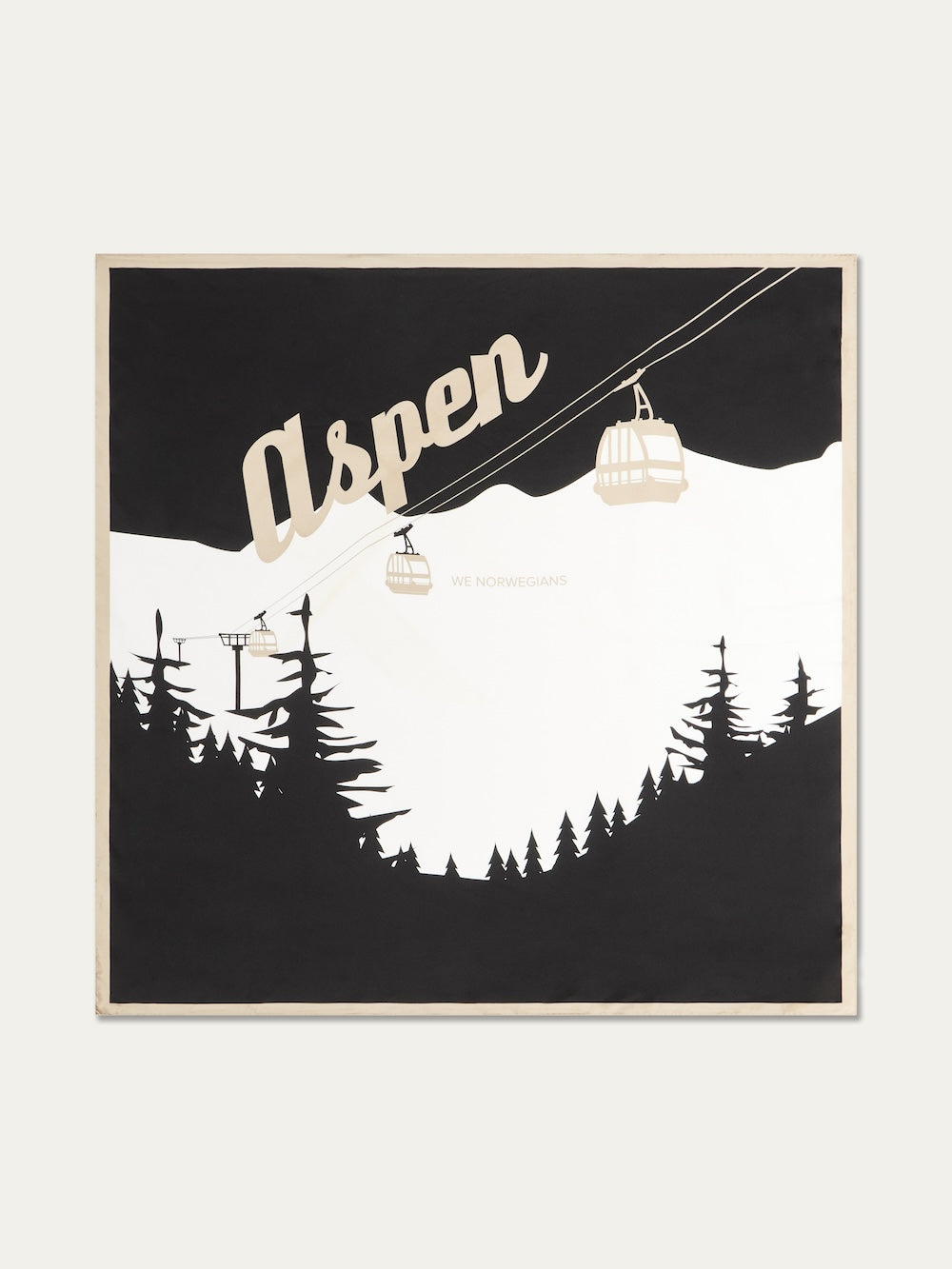 Afterski Silk Scarf