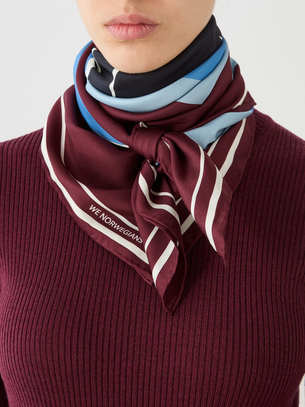 Afterski Silk Scarf
