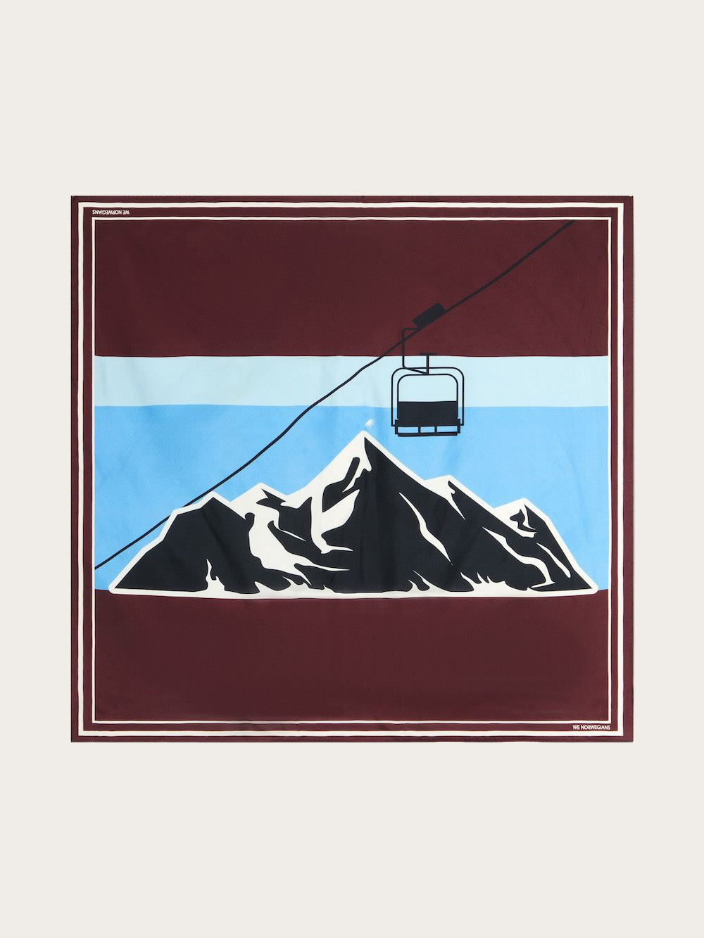 Afterski Silk Scarf