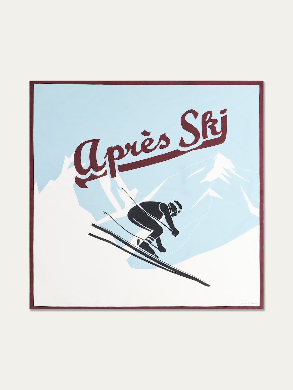 Afterski Silk Scarf