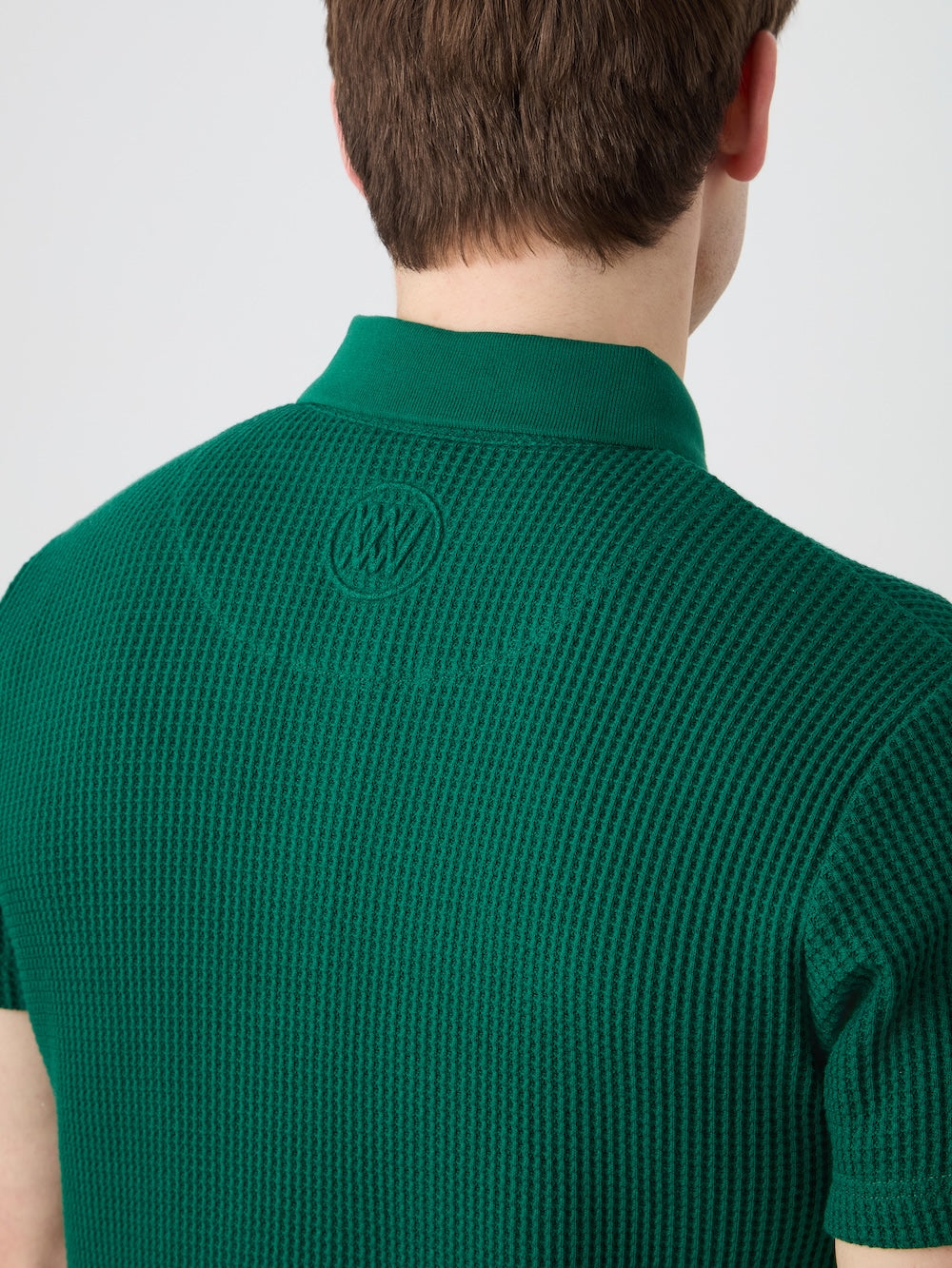 Waffle Polo Men
