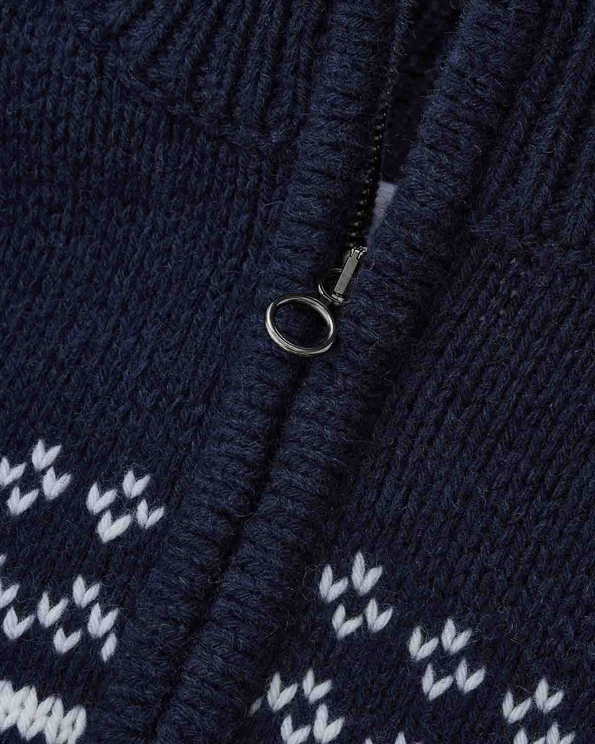 Setesdal Zip-Up Sweater Men Multi