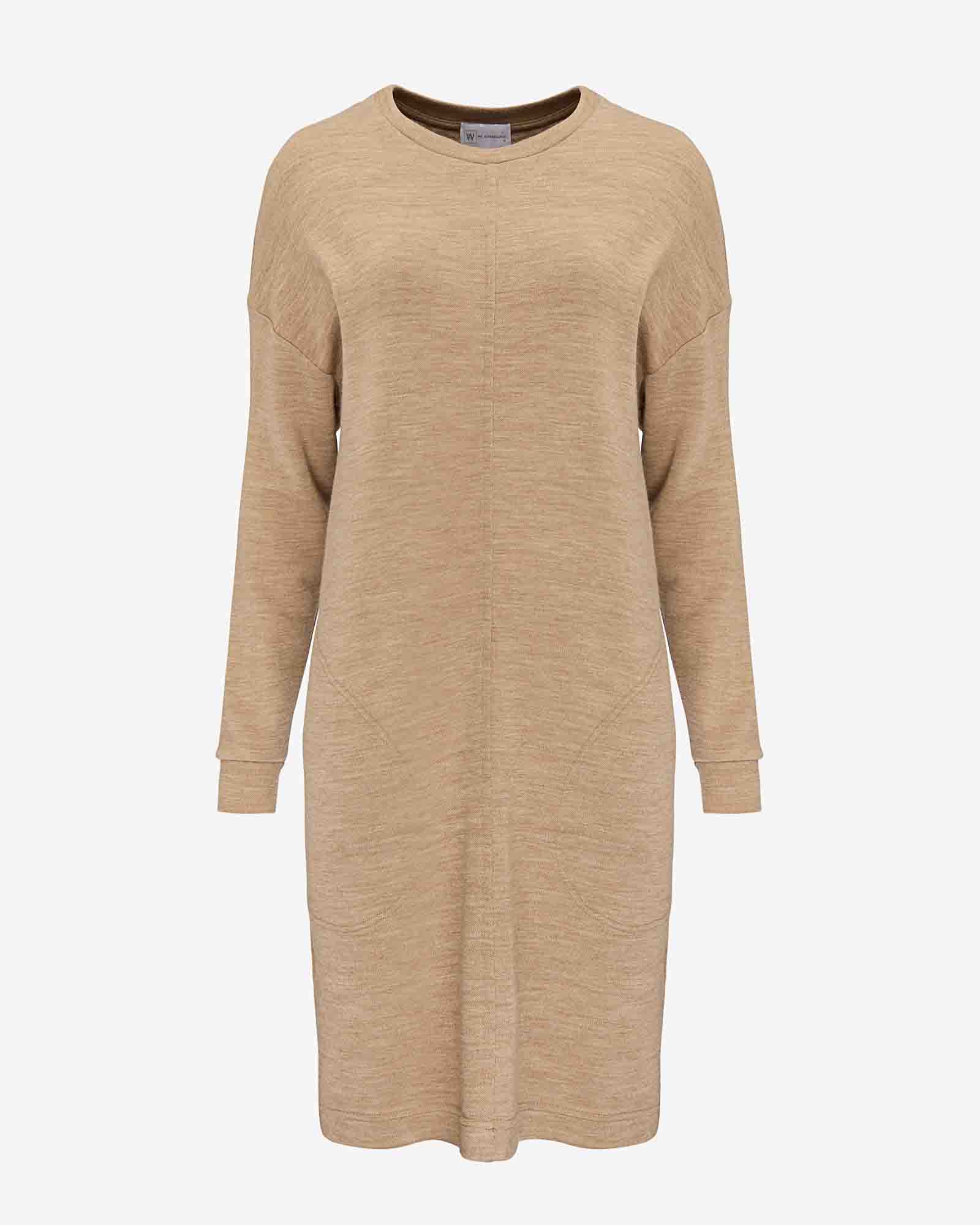 Tind Sweater Dress women Camel