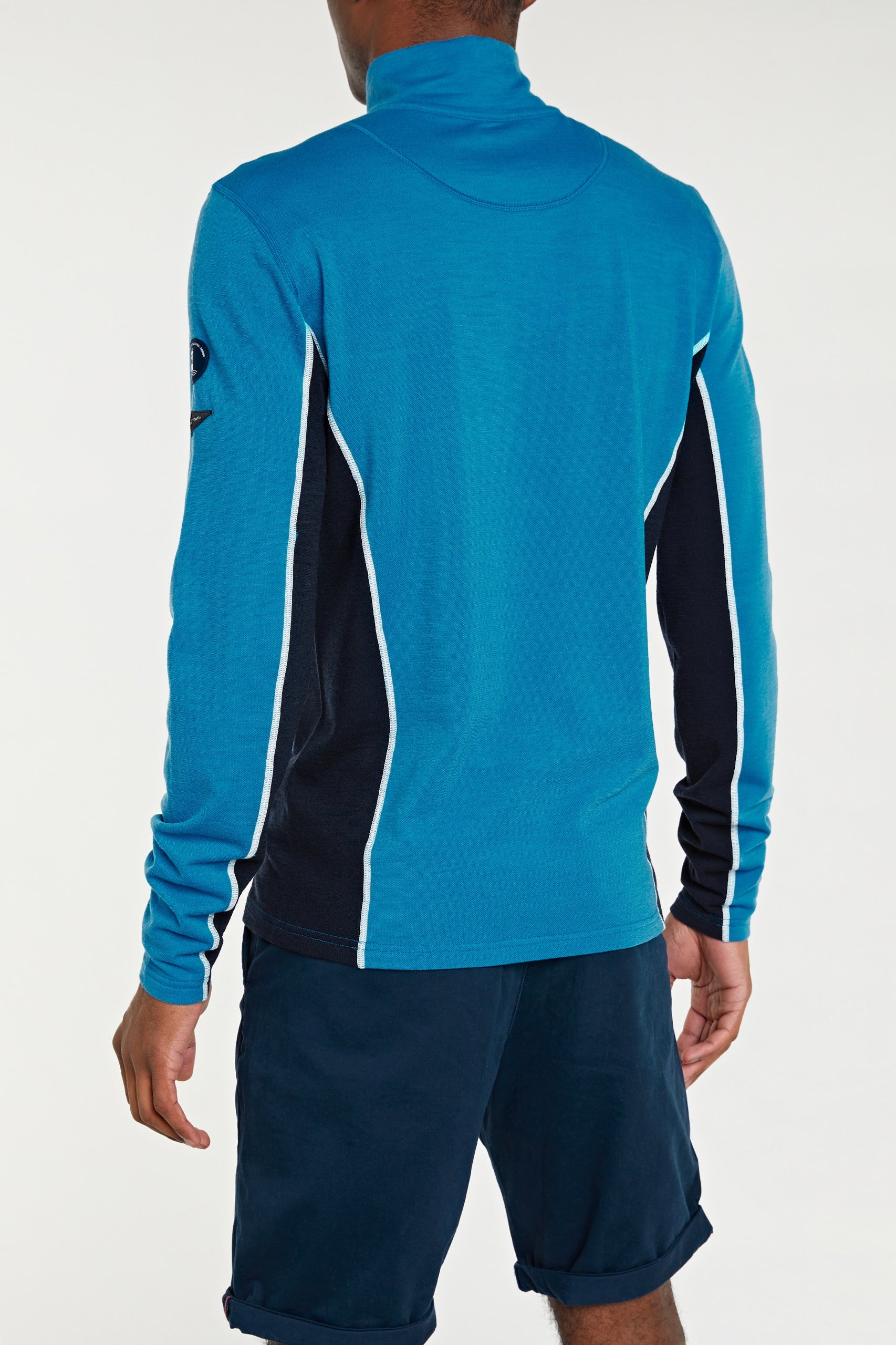Lindesnes Zip-Up Men Blue