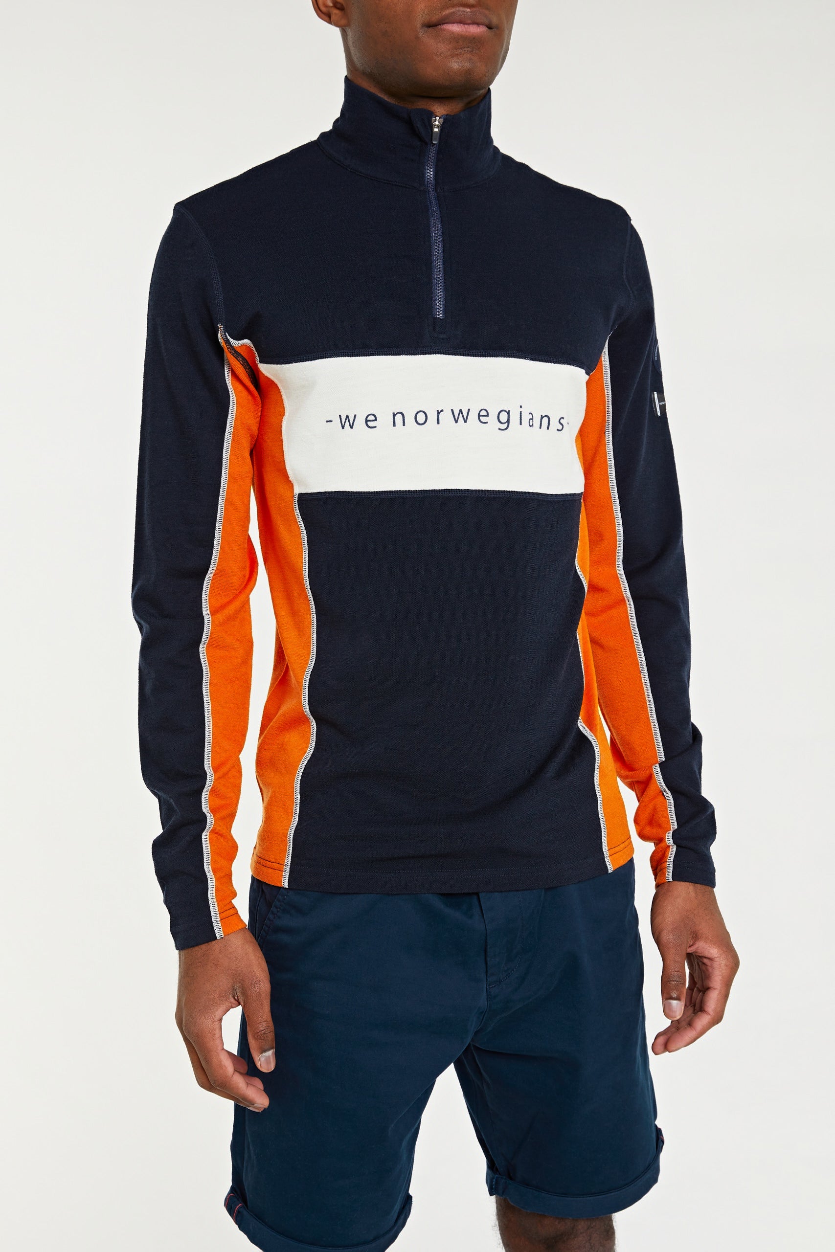 Lindesnes Zip-Up Navy